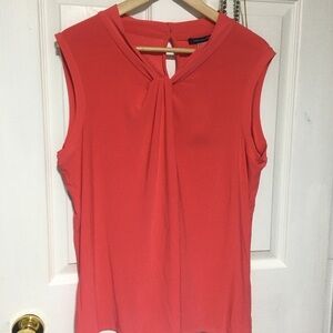 Coral Sleeveless Women's Top